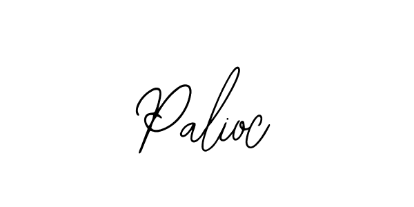 How to make Palioc name signature. Use Bearetta-2O07w style for creating short signs online. This is the latest handwritten sign. Palioc signature style 12 images and pictures png