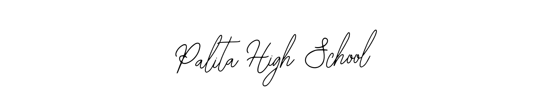 Make a beautiful signature design for name Palita High School. Use this online signature maker to create a handwritten signature for free. Palita High School signature style 12 images and pictures png