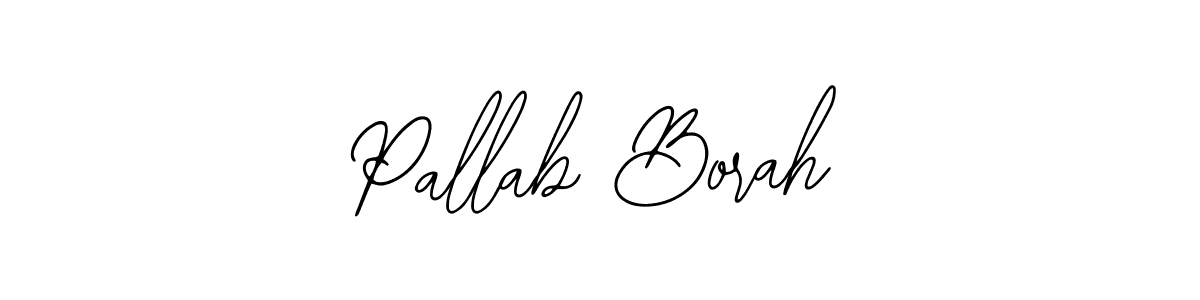 Bearetta-2O07w is a professional signature style that is perfect for those who want to add a touch of class to their signature. It is also a great choice for those who want to make their signature more unique. Get Pallab Borah name to fancy signature for free. Pallab Borah signature style 12 images and pictures png