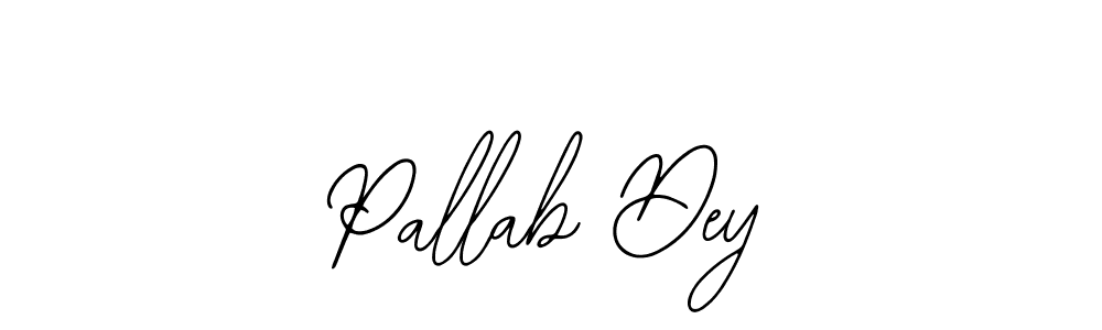 You should practise on your own different ways (Bearetta-2O07w) to write your name (Pallab Dey) in signature. don't let someone else do it for you. Pallab Dey signature style 12 images and pictures png