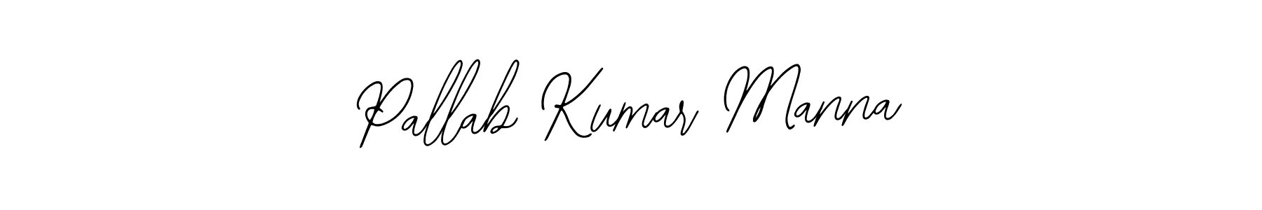 Make a beautiful signature design for name Pallab Kumar Manna. With this signature (Bearetta-2O07w) style, you can create a handwritten signature for free. Pallab Kumar Manna signature style 12 images and pictures png