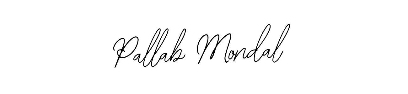 How to Draw Pallab Mondal signature style? Bearetta-2O07w is a latest design signature styles for name Pallab Mondal. Pallab Mondal signature style 12 images and pictures png