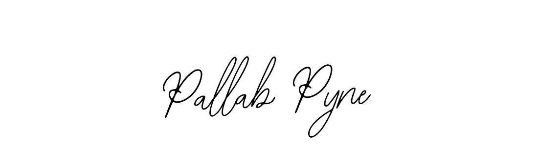 The best way (Bearetta-2O07w) to make a short signature is to pick only two or three words in your name. The name Pallab Pyne include a total of six letters. For converting this name. Pallab Pyne signature style 12 images and pictures png