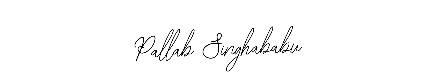 Once you've used our free online signature maker to create your best signature Bearetta-2O07w style, it's time to enjoy all of the benefits that Pallab Singhababu name signing documents. Pallab Singhababu signature style 12 images and pictures png