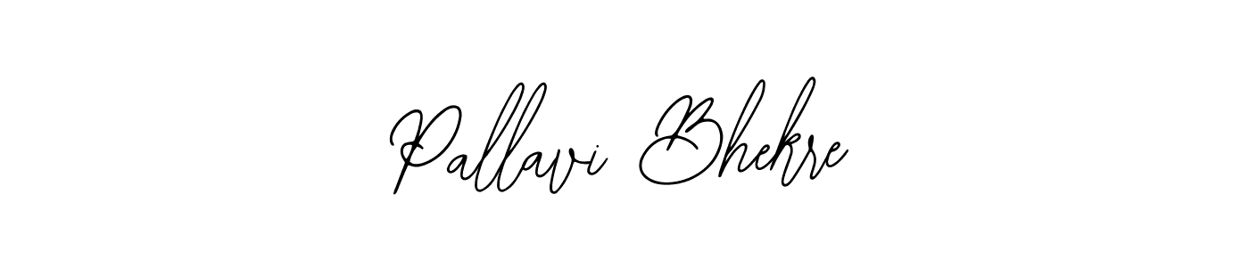 How to make Pallavi Bhekre signature? Bearetta-2O07w is a professional autograph style. Create handwritten signature for Pallavi Bhekre name. Pallavi Bhekre signature style 12 images and pictures png
