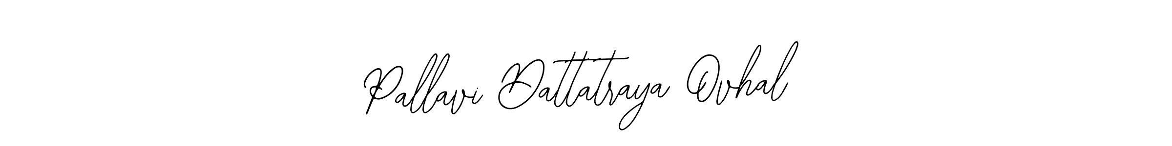 The best way (Bearetta-2O07w) to make a short signature is to pick only two or three words in your name. The name Pallavi Dattatraya Ovhal include a total of six letters. For converting this name. Pallavi Dattatraya Ovhal signature style 12 images and pictures png