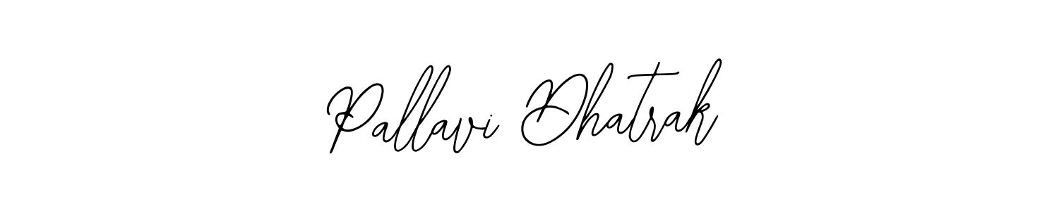 Pallavi Dhatrak stylish signature style. Best Handwritten Sign (Bearetta-2O07w) for my name. Handwritten Signature Collection Ideas for my name Pallavi Dhatrak. Pallavi Dhatrak signature style 12 images and pictures png