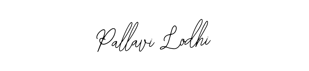 How to make Pallavi Lodhi name signature. Use Bearetta-2O07w style for creating short signs online. This is the latest handwritten sign. Pallavi Lodhi signature style 12 images and pictures png