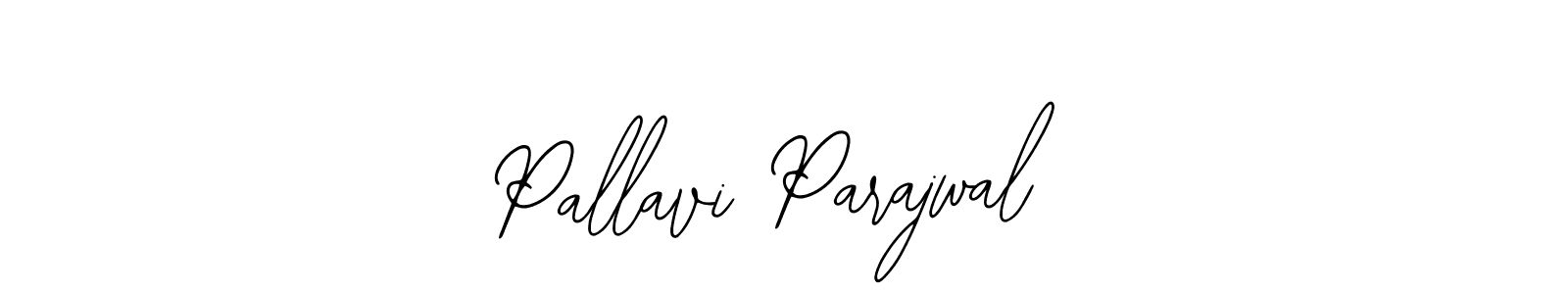 Pallavi Parajwal stylish signature style. Best Handwritten Sign (Bearetta-2O07w) for my name. Handwritten Signature Collection Ideas for my name Pallavi Parajwal. Pallavi Parajwal signature style 12 images and pictures png