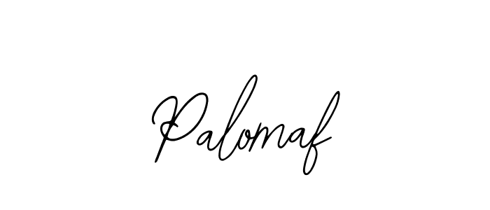 Design your own signature with our free online signature maker. With this signature software, you can create a handwritten (Bearetta-2O07w) signature for name Palomaf. Palomaf signature style 12 images and pictures png