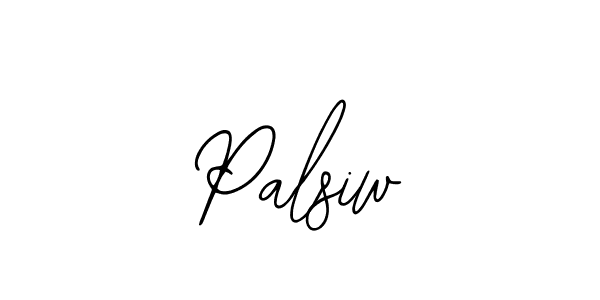 Use a signature maker to create a handwritten signature online. With this signature software, you can design (Bearetta-2O07w) your own signature for name Palsiw. Palsiw signature style 12 images and pictures png
