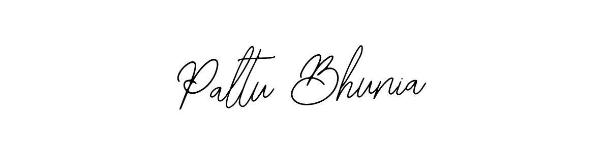 Use a signature maker to create a handwritten signature online. With this signature software, you can design (Bearetta-2O07w) your own signature for name Paltu Bhunia. Paltu Bhunia signature style 12 images and pictures png