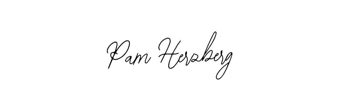 if you are searching for the best signature style for your name Pam Herzberg. so please give up your signature search. here we have designed multiple signature styles  using Bearetta-2O07w. Pam Herzberg signature style 12 images and pictures png