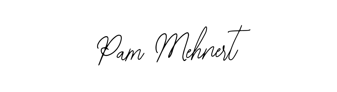 Create a beautiful signature design for name Pam Mehnert. With this signature (Bearetta-2O07w) fonts, you can make a handwritten signature for free. Pam Mehnert signature style 12 images and pictures png