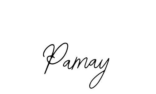 Design your own signature with our free online signature maker. With this signature software, you can create a handwritten (Bearetta-2O07w) signature for name Pamay. Pamay signature style 12 images and pictures png