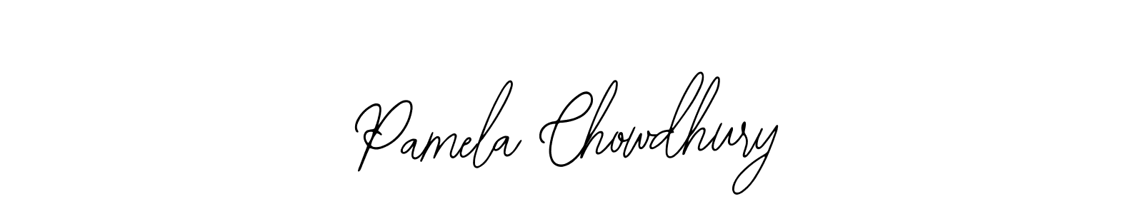 Make a short Pamela Chowdhury signature style. Manage your documents anywhere anytime using Bearetta-2O07w. Create and add eSignatures, submit forms, share and send files easily. Pamela Chowdhury signature style 12 images and pictures png