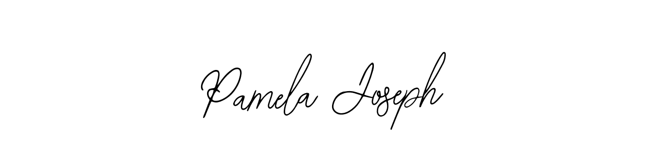 Design your own signature with our free online signature maker. With this signature software, you can create a handwritten (Bearetta-2O07w) signature for name Pamela Joseph. Pamela Joseph signature style 12 images and pictures png