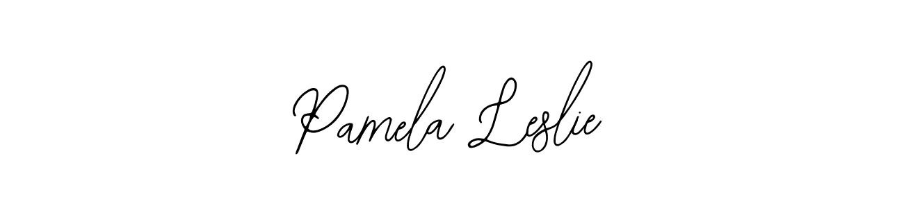 It looks lik you need a new signature style for name Pamela Leslie. Design unique handwritten (Bearetta-2O07w) signature with our free signature maker in just a few clicks. Pamela Leslie signature style 12 images and pictures png