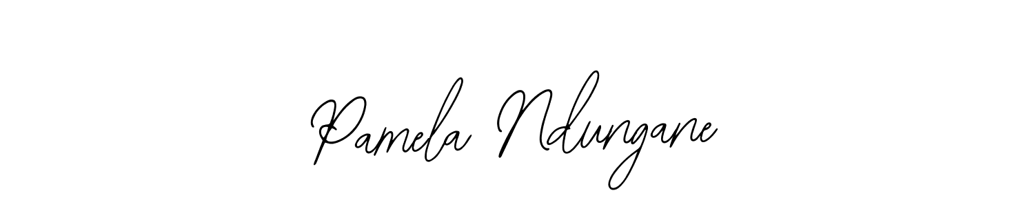 How to Draw Pamela Ndungane signature style? Bearetta-2O07w is a latest design signature styles for name Pamela Ndungane. Pamela Ndungane signature style 12 images and pictures png