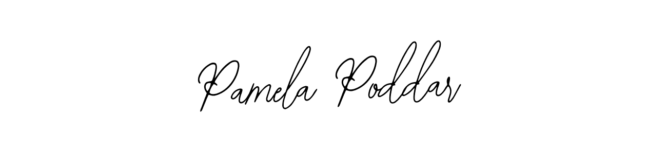 Also You can easily find your signature by using the search form. We will create Pamela Poddar name handwritten signature images for you free of cost using Bearetta-2O07w sign style. Pamela Poddar signature style 12 images and pictures png