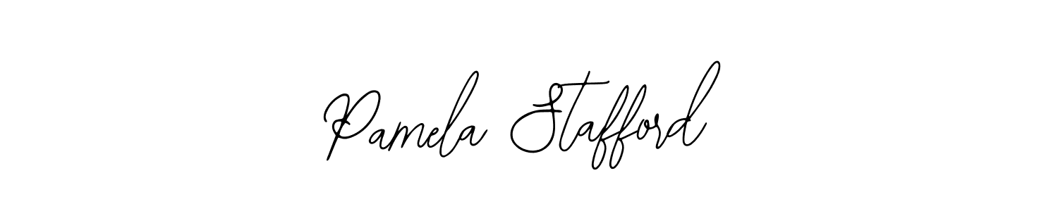 Create a beautiful signature design for name Pamela Stafford. With this signature (Bearetta-2O07w) fonts, you can make a handwritten signature for free. Pamela Stafford signature style 12 images and pictures png