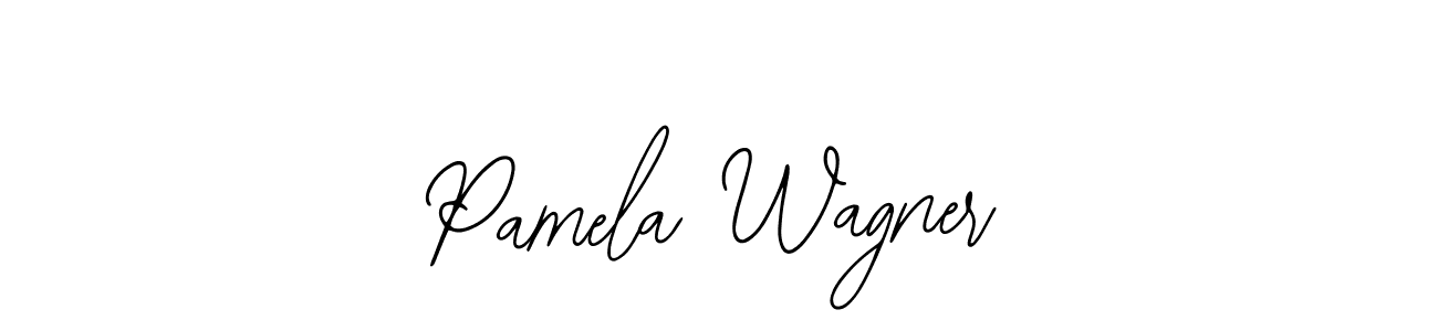 It looks lik you need a new signature style for name Pamela Wagner. Design unique handwritten (Bearetta-2O07w) signature with our free signature maker in just a few clicks. Pamela Wagner signature style 12 images and pictures png