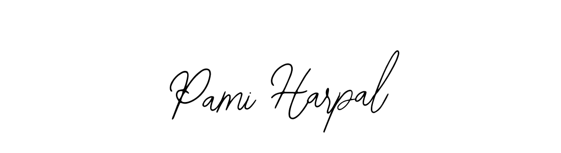Pami Harpal stylish signature style. Best Handwritten Sign (Bearetta-2O07w) for my name. Handwritten Signature Collection Ideas for my name Pami Harpal. Pami Harpal signature style 12 images and pictures png