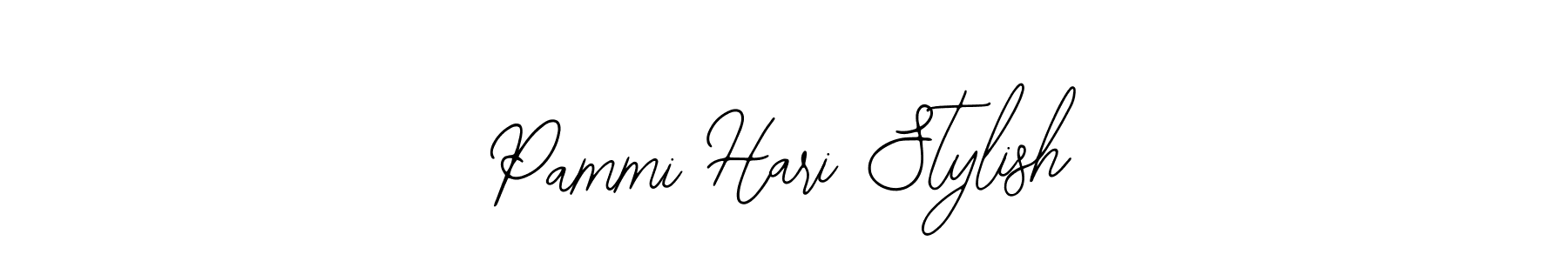 Create a beautiful signature design for name Pammi Hari Stylish. With this signature (Bearetta-2O07w) fonts, you can make a handwritten signature for free. Pammi Hari Stylish signature style 12 images and pictures png