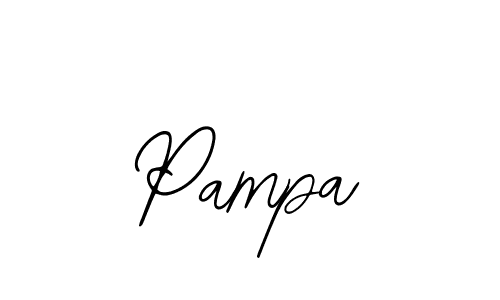 Create a beautiful signature design for name Pampa. With this signature (Bearetta-2O07w) fonts, you can make a handwritten signature for free. Pampa signature style 12 images and pictures png