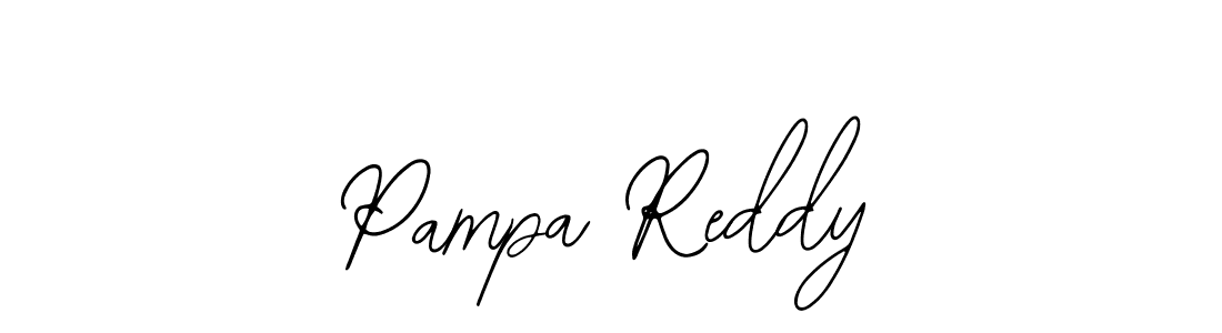 Create a beautiful signature design for name Pampa Reddy. With this signature (Bearetta-2O07w) fonts, you can make a handwritten signature for free. Pampa Reddy signature style 12 images and pictures png