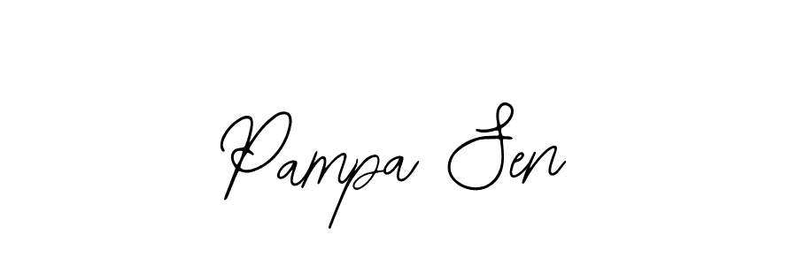 See photos of Pampa Sen official signature by Spectra . Check more albums & portfolios. Read reviews & check more about Bearetta-2O07w font. Pampa Sen signature style 12 images and pictures png