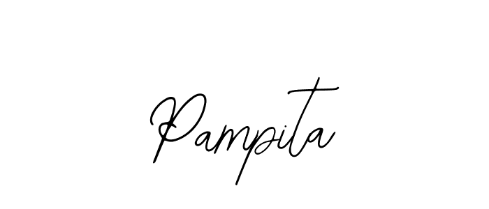The best way (Bearetta-2O07w) to make a short signature is to pick only two or three words in your name. The name Pampita include a total of six letters. For converting this name. Pampita signature style 12 images and pictures png