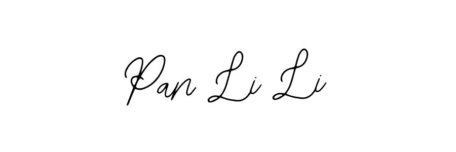 You should practise on your own different ways (Bearetta-2O07w) to write your name (Pan Li Li) in signature. don't let someone else do it for you. Pan Li Li signature style 12 images and pictures png