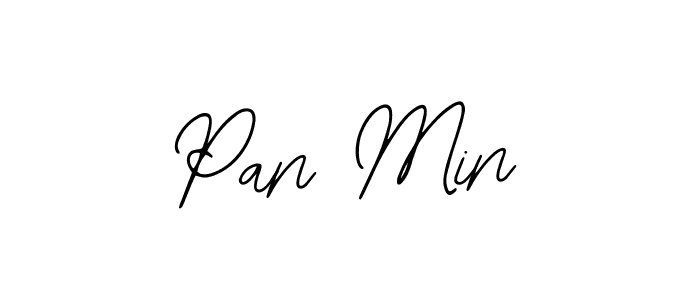 Similarly Bearetta-2O07w is the best handwritten signature design. Signature creator online .You can use it as an online autograph creator for name Pan Min. Pan Min signature style 12 images and pictures png