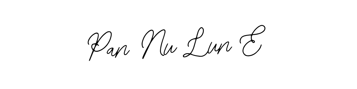 How to make Pan Nu Lun E signature? Bearetta-2O07w is a professional autograph style. Create handwritten signature for Pan Nu Lun E name. Pan Nu Lun E signature style 12 images and pictures png