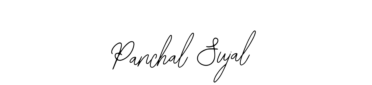 How to Draw Panchal Sujal signature style? Bearetta-2O07w is a latest design signature styles for name Panchal Sujal. Panchal Sujal signature style 12 images and pictures png