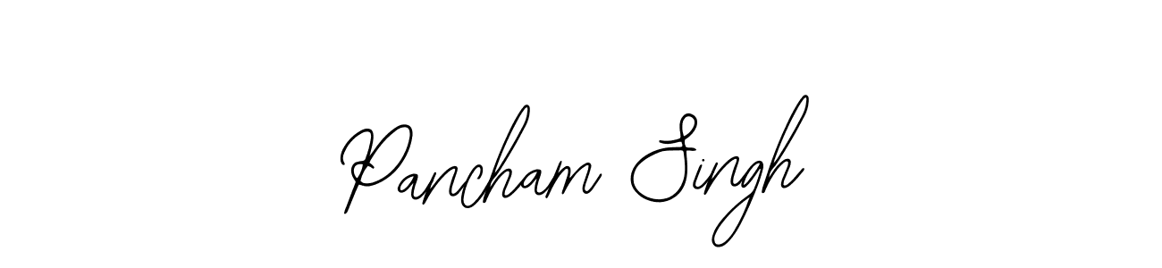 Also You can easily find your signature by using the search form. We will create Pancham Singh name handwritten signature images for you free of cost using Bearetta-2O07w sign style. Pancham Singh signature style 12 images and pictures png
