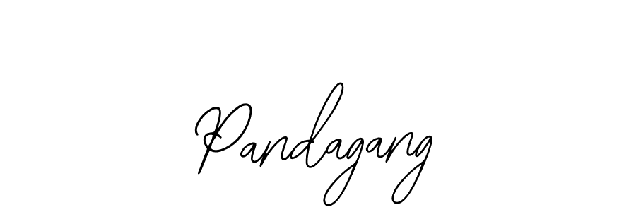How to make Pandagang name signature. Use Bearetta-2O07w style for creating short signs online. This is the latest handwritten sign. Pandagang signature style 12 images and pictures png