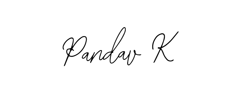 Best and Professional Signature Style for Pandav K. Bearetta-2O07w Best Signature Style Collection. Pandav K signature style 12 images and pictures png