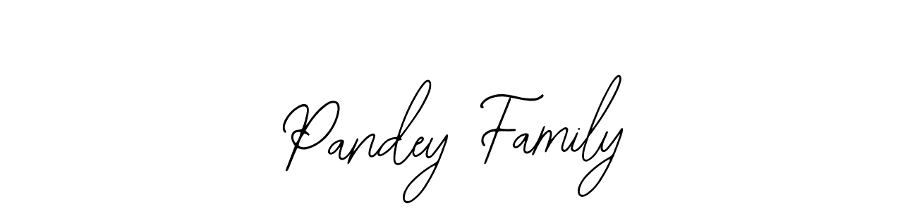 Pandey Family stylish signature style. Best Handwritten Sign (Bearetta-2O07w) for my name. Handwritten Signature Collection Ideas for my name Pandey Family. Pandey Family signature style 12 images and pictures png