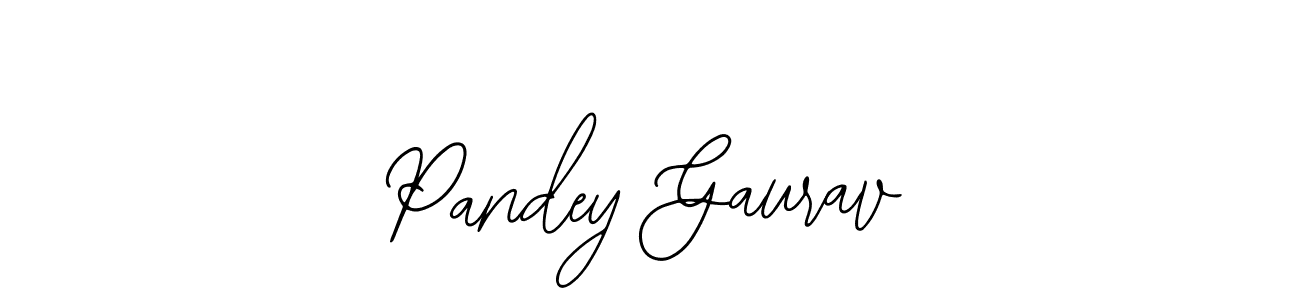 Pandey Gaurav stylish signature style. Best Handwritten Sign (Bearetta-2O07w) for my name. Handwritten Signature Collection Ideas for my name Pandey Gaurav. Pandey Gaurav signature style 12 images and pictures png