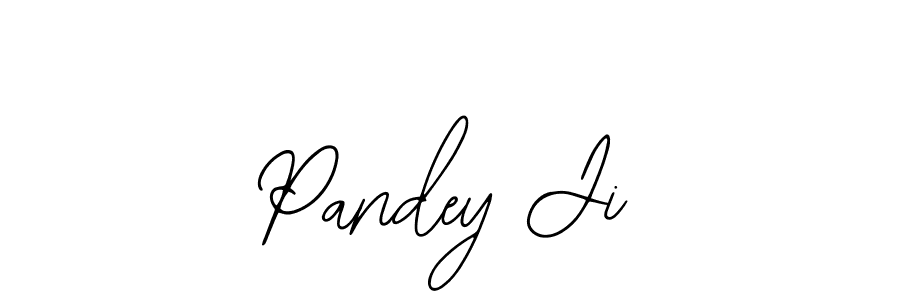 Design your own signature with our free online signature maker. With this signature software, you can create a handwritten (Bearetta-2O07w) signature for name Pandey Ji. Pandey Ji signature style 12 images and pictures png