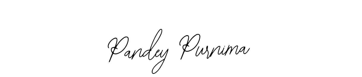 Use a signature maker to create a handwritten signature online. With this signature software, you can design (Bearetta-2O07w) your own signature for name Pandey Purnima. Pandey Purnima signature style 12 images and pictures png