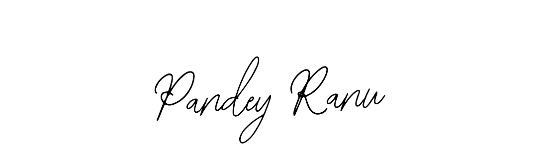 if you are searching for the best signature style for your name Pandey Ranu. so please give up your signature search. here we have designed multiple signature styles  using Bearetta-2O07w. Pandey Ranu signature style 12 images and pictures png