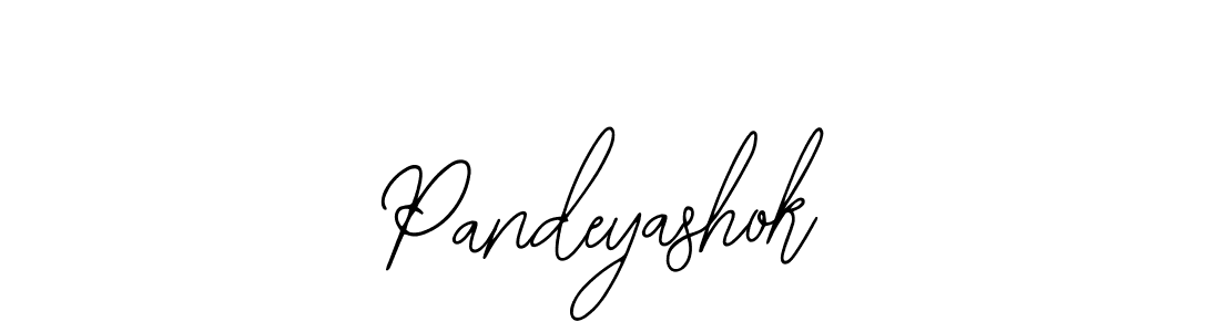 Also we have Pandeyashok name is the best signature style. Create professional handwritten signature collection using Bearetta-2O07w autograph style. Pandeyashok signature style 12 images and pictures png