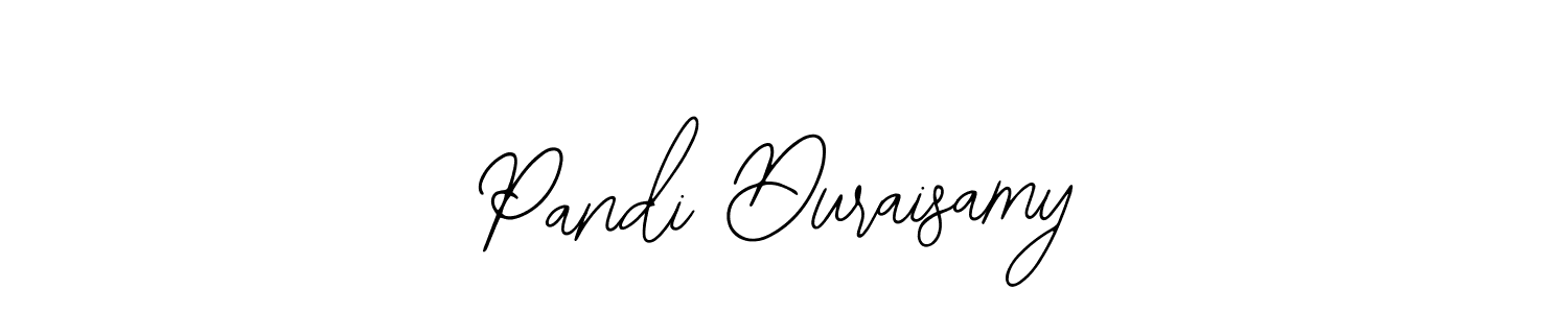 Pandi Duraisamy stylish signature style. Best Handwritten Sign (Bearetta-2O07w) for my name. Handwritten Signature Collection Ideas for my name Pandi Duraisamy. Pandi Duraisamy signature style 12 images and pictures png