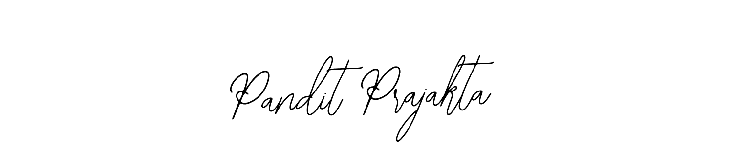 Design your own signature with our free online signature maker. With this signature software, you can create a handwritten (Bearetta-2O07w) signature for name Pandit Prajakta. Pandit Prajakta signature style 12 images and pictures png