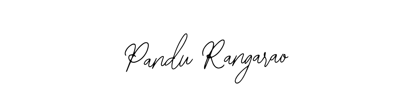 It looks lik you need a new signature style for name Pandu Rangarao. Design unique handwritten (Bearetta-2O07w) signature with our free signature maker in just a few clicks. Pandu Rangarao signature style 12 images and pictures png