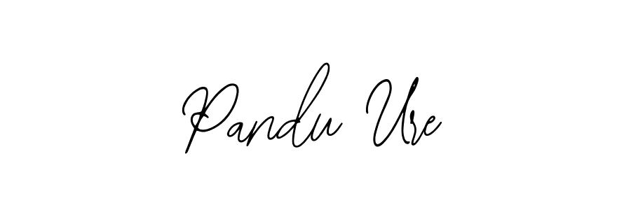 Make a beautiful signature design for name Pandu Ure. Use this online signature maker to create a handwritten signature for free. Pandu Ure signature style 12 images and pictures png