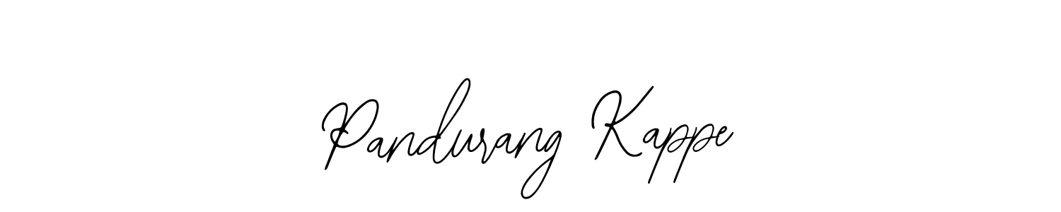 Similarly Bearetta-2O07w is the best handwritten signature design. Signature creator online .You can use it as an online autograph creator for name Pandurang Kappe. Pandurang Kappe signature style 12 images and pictures png